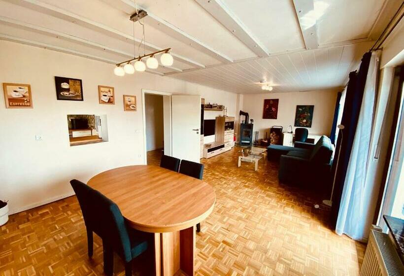 Big Apartment With Wood Burning Stove & Balcony