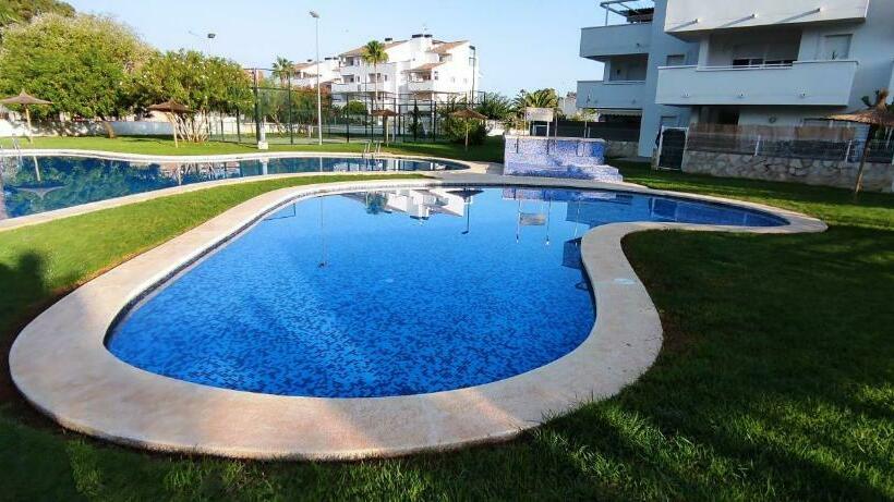 Denia Beach Apartment Jardín Privado Y Piscina