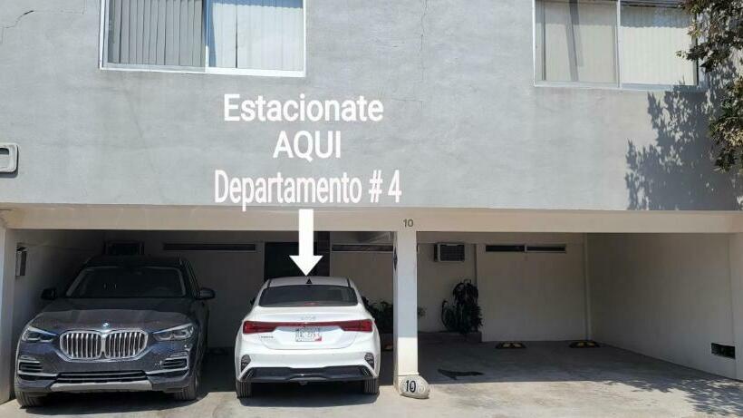 Departamento Grande Con 2 Recamaras Con Aire 5 Camas Wifi 115mb, Cocina .cochera Techada, #4