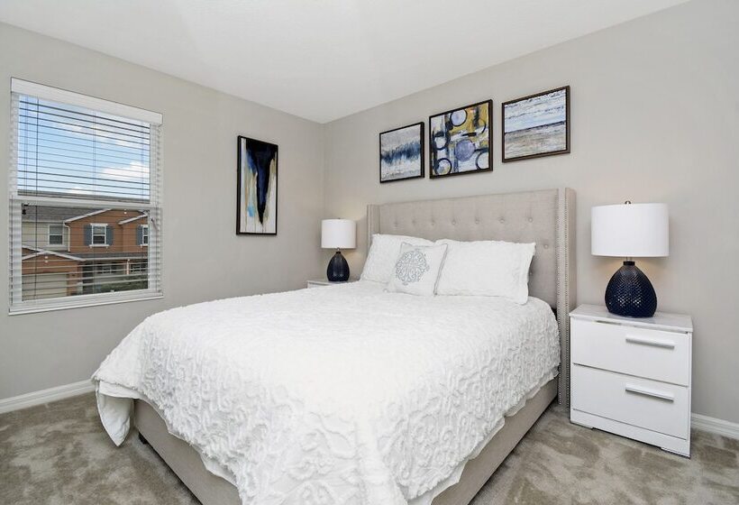 Stunning 4 Bd W/ Gameroom Close To Disney 5110k