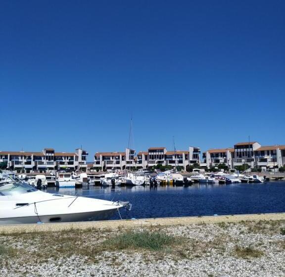 Charmant T2 Au Pied Du Lac Marin   Le Barcarès