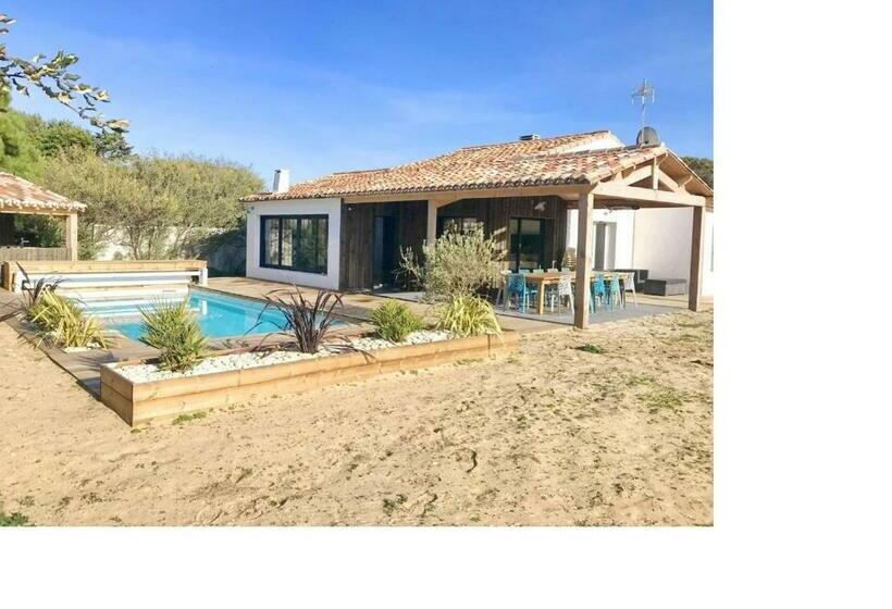 Dune, Villa Avec Piscine Et Spa / Proche Plage