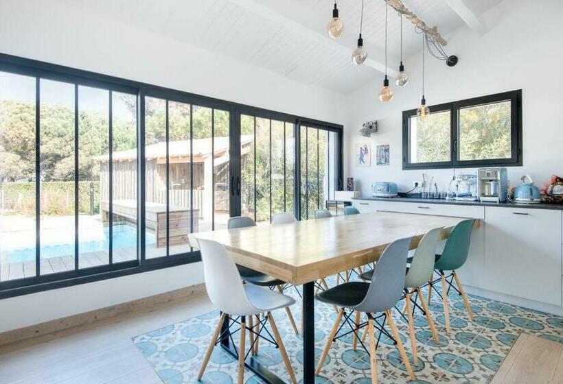 Dune, Villa Avec Piscine Et Spa / Proche Plage