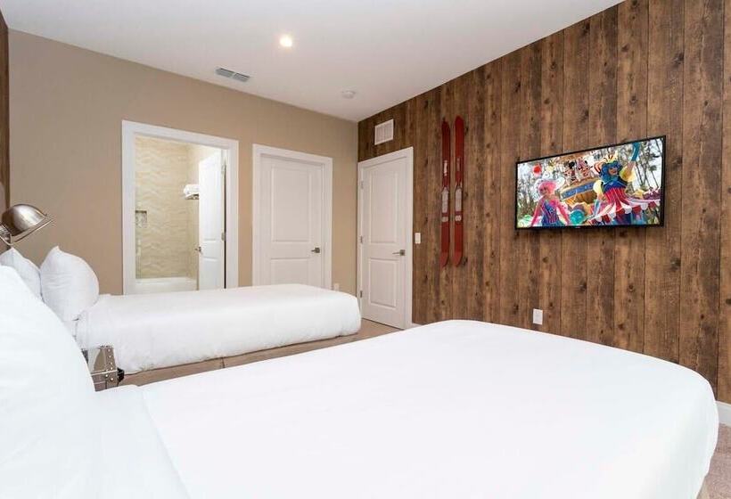 Wonderful 4 Bd Near Disney @magicvillage 3092