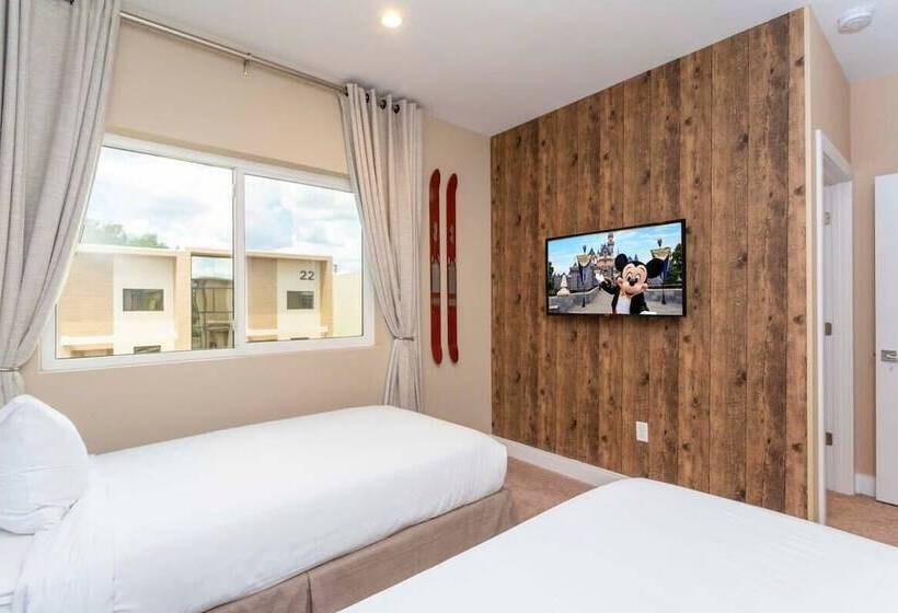 Wonderful 4 Bd Near Disney @magicvillage 3092