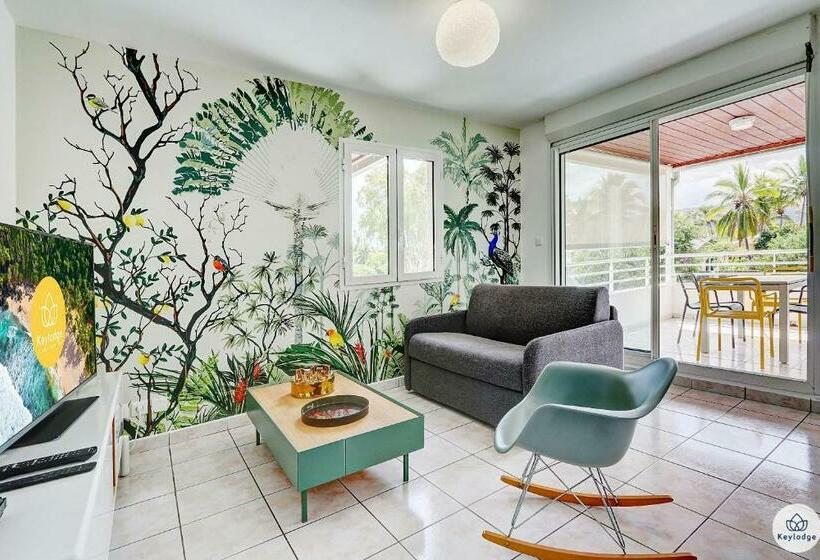 T2 Classé 3 étoiles   Le Léopardi   à 2 Pas Du Lagon De La Saline Les Bains