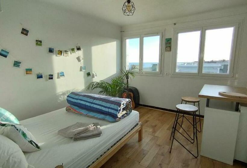 Cosy Studio En étage Résidence Front De Mer