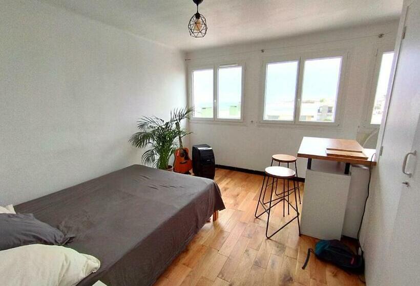 Cosy Studio En étage Résidence Front De Mer
