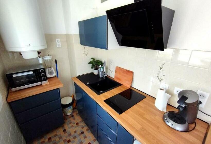 Cosy Studio En étage Résidence Front De Mer