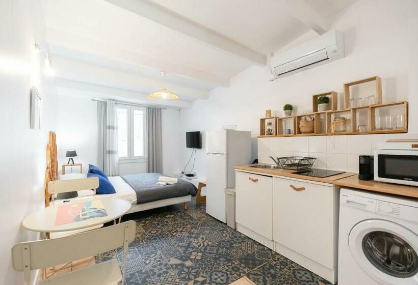 Maisonmars   Le Petit Panier 3   Studio 3 Pers Clim Vieux Port