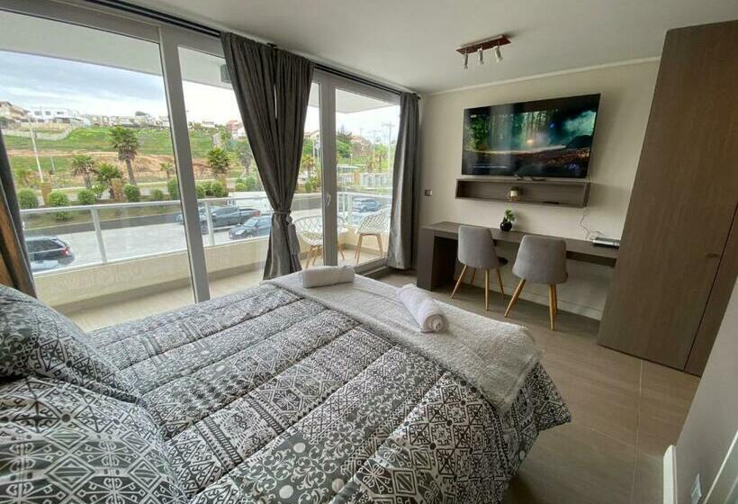 Tranquilo Departamento Dunas De Concon