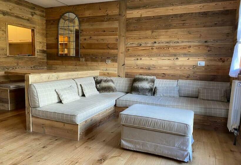 Incantevole Appartamento Stile Chalet Breuil Cervinia