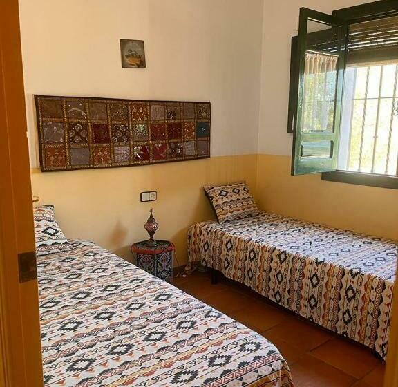 Maison Dans Hacienda Avec Chevaux