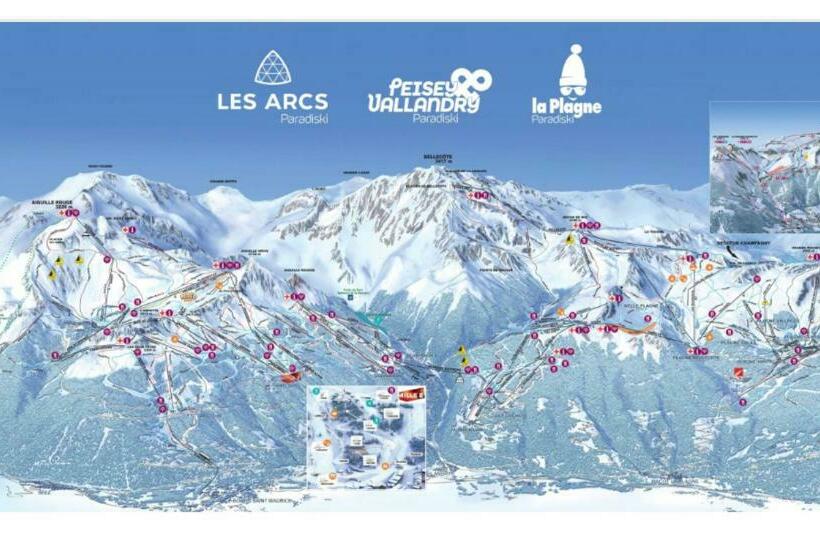 Bel Appartement Ski Aux Pieds Plagne Bellecôte