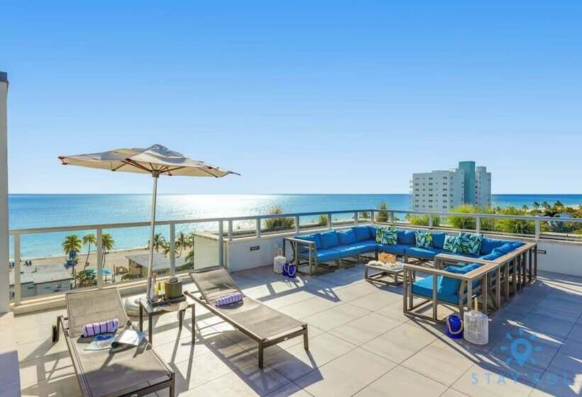 Exclusive Apartment Rooftop Pool Hollywood Beach