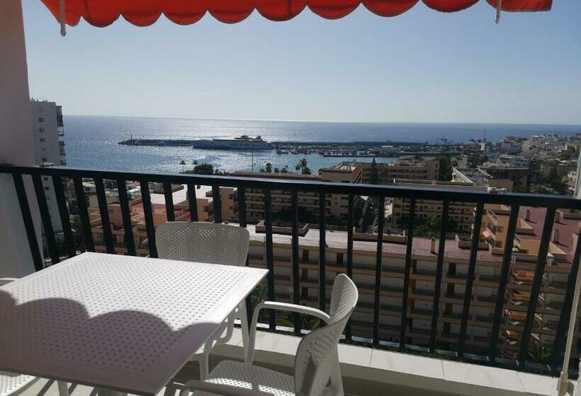 La Serenata Los Cristianos Achacay Vue Panoramique Océan Appartement