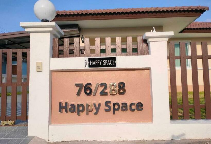 Happy Space วิลล่าทั้งหลัง 2นอน 2น้ำ ฟรี Wifi จอดรถ