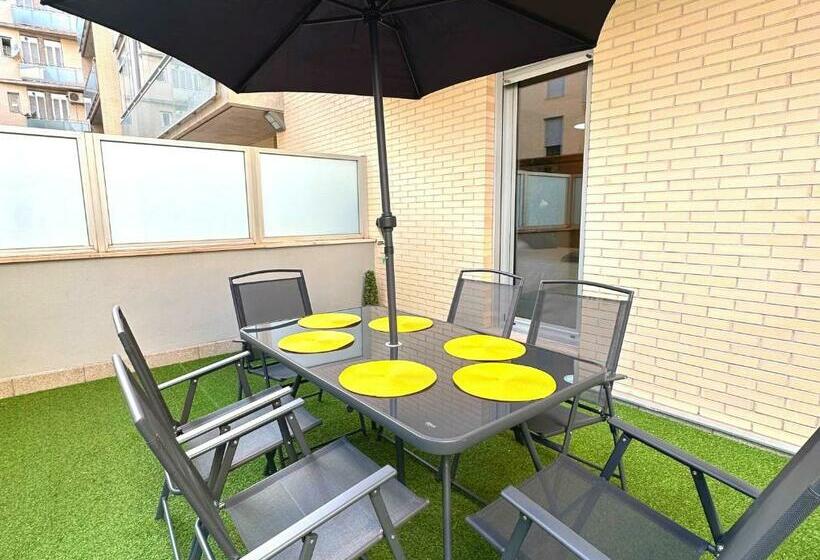 Dos Torres Mediodía   Amplia Terraza Y Estacionamiento Gratuito