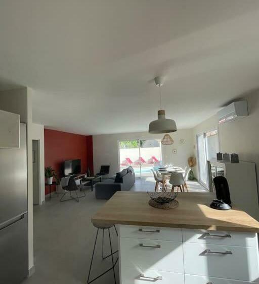 Magnifique Villa Avec Piscine Extérieure