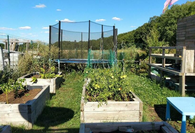 Cabane Terrasse Et Potager