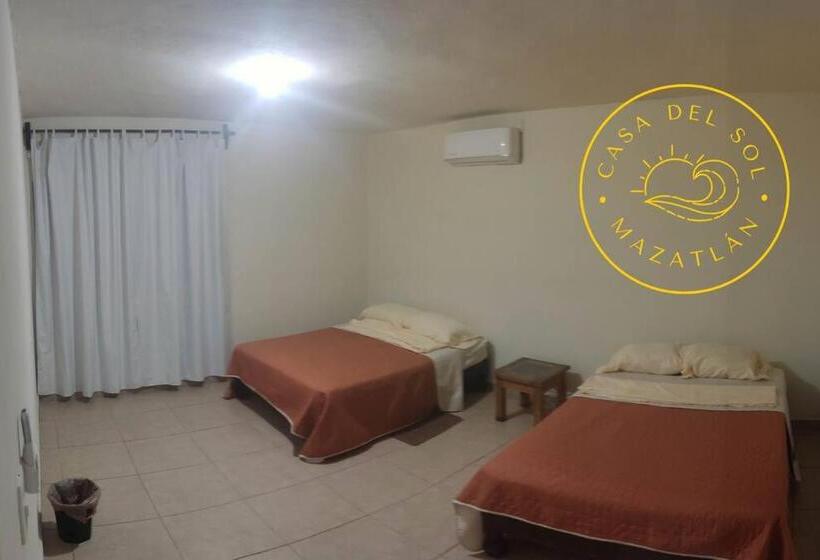 Casa Del Sol ~ Depa Completo 2do Piso En Mazatlán