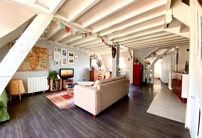 L Exotique    Superbe Logement Atypique Rouen   087