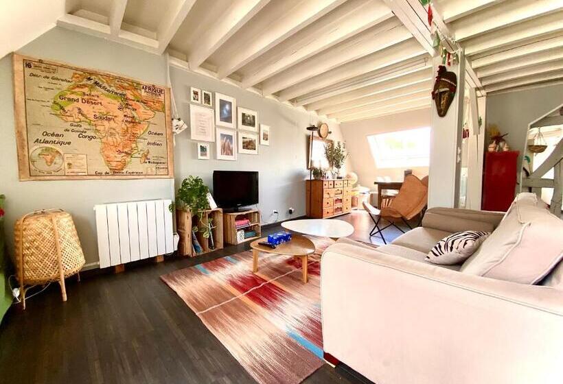 L Exotique    Superbe Logement Atypique Rouen   087