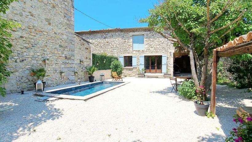 Le Mazet Sainte Jalle, Piscine Chauffée, Jardin Clos, Barbecue En Baronnies Provençales