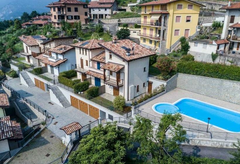 Iseo Lake Villa Con Vista Lago E Piscina