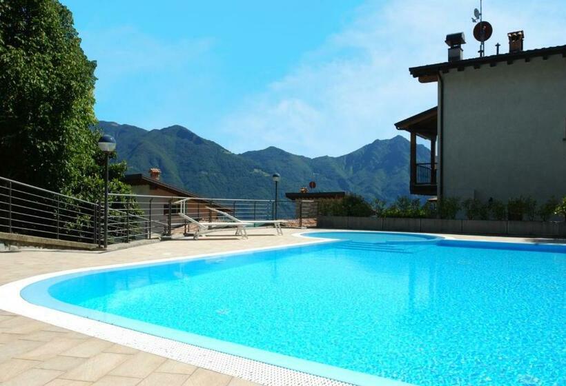 Iseo Lake Villa Con Vista Lago E Piscina