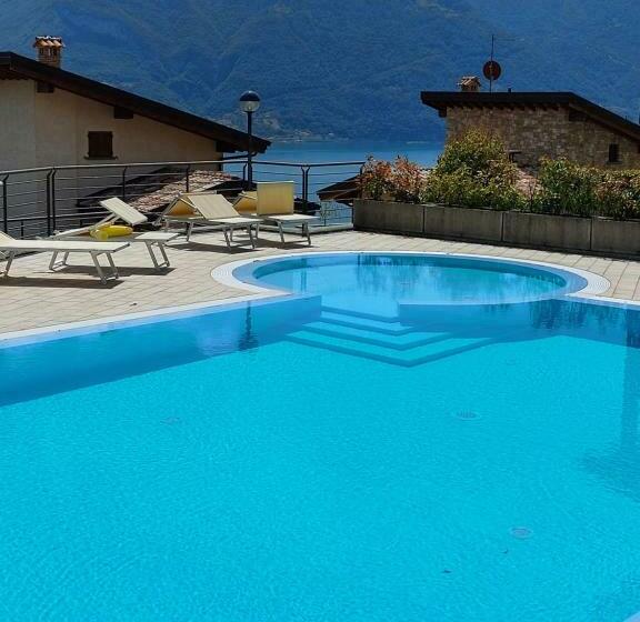 Iseo Lake Villa Con Vista Lago E Piscina