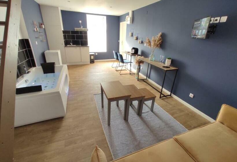 Ng Suitehome   Lille I Tourcoing Blanc Seau   Duplex   Balnéo   Netflix   Wifi   Kitchenette