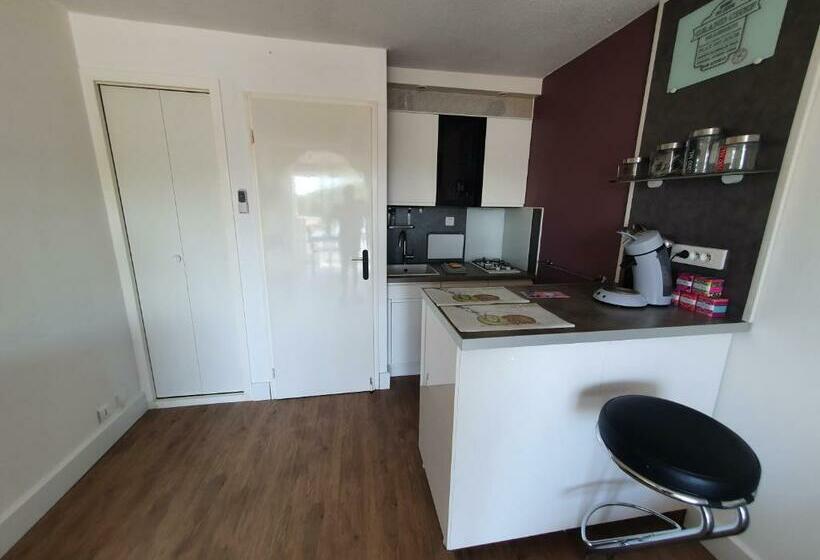 Studio Cabine Mer Et Pinède 26m2: 4pers, Neuf, Cosy