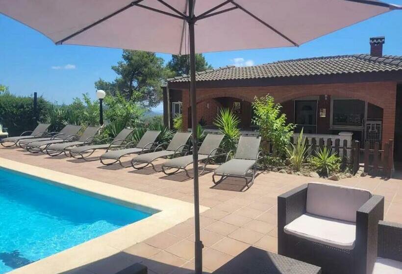Villa Sitges Soledad 15 Minutes Drive From Sitges Xxl Swimming Pool 12 P