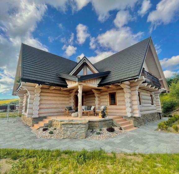 Zrubová Chata Panorama Family