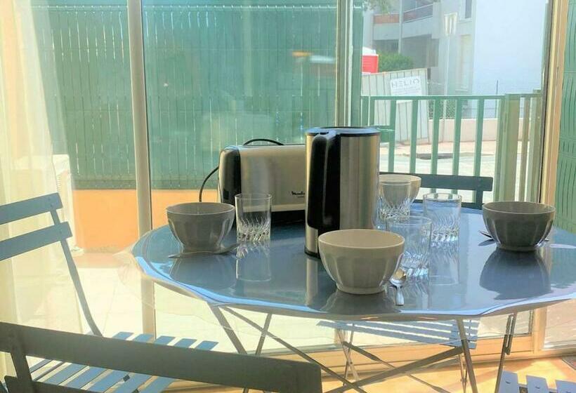 Charmant Studio Climatisé En Rez De Jardin, Proche Plage, Avec Garage Privé à Cavalaire Sur Mer   Fr