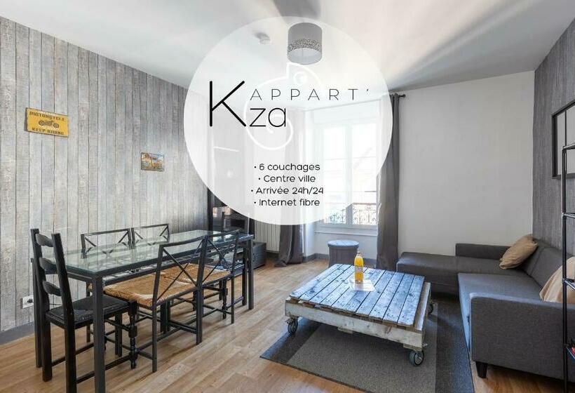 L Appart K Za Wifi Fibre Checkin Auto 6 Pers