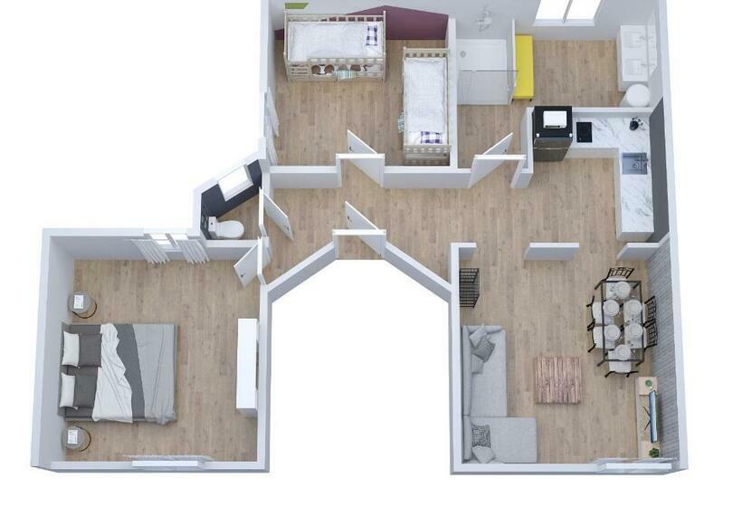 L Appart K Za Wifi Fibre Checkin Auto 6 Pers