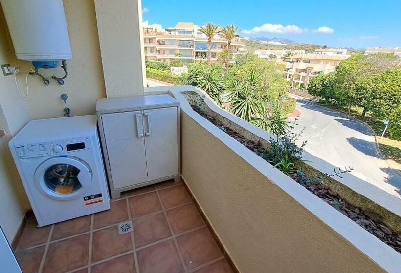 110   Superb Andalusian Style 2 Bed Golf Apartment Overlooking Miraflores Golf