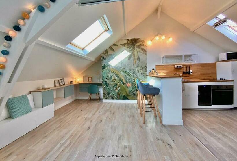 Appartements Chaleureux 15 Min à Pied De La Gare