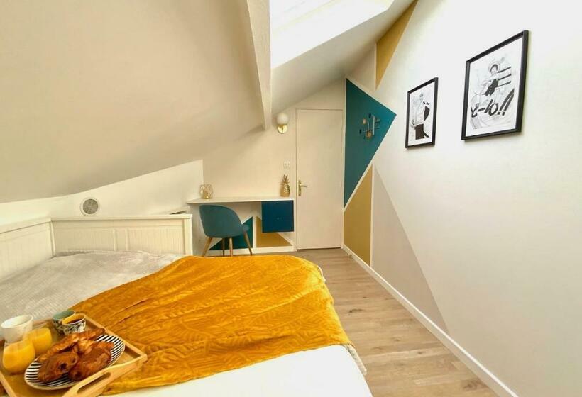 Appartements Chaleureux   15 Min à Pied De La Gare