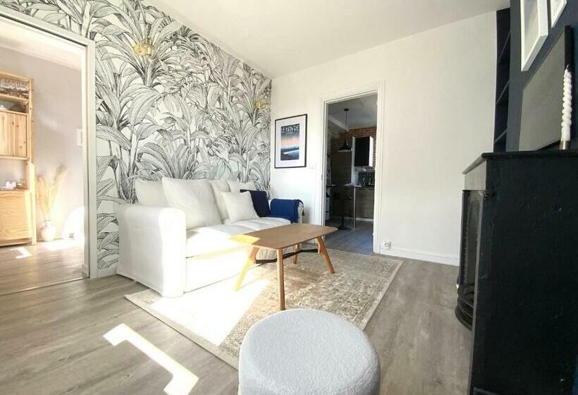 Appartements Chaleureux   15 Min à Pied De La Gare