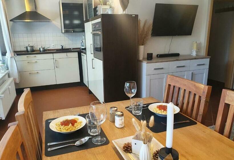 Modernisierte Ferienwohnung Naturseelen Mit Schwimmbad Und Sauna