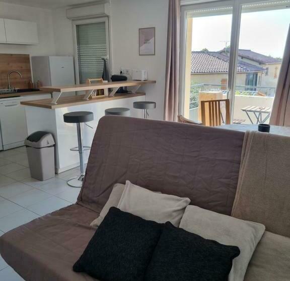 Appartement Proche Meett, Aéroport Blagnac, Airbus