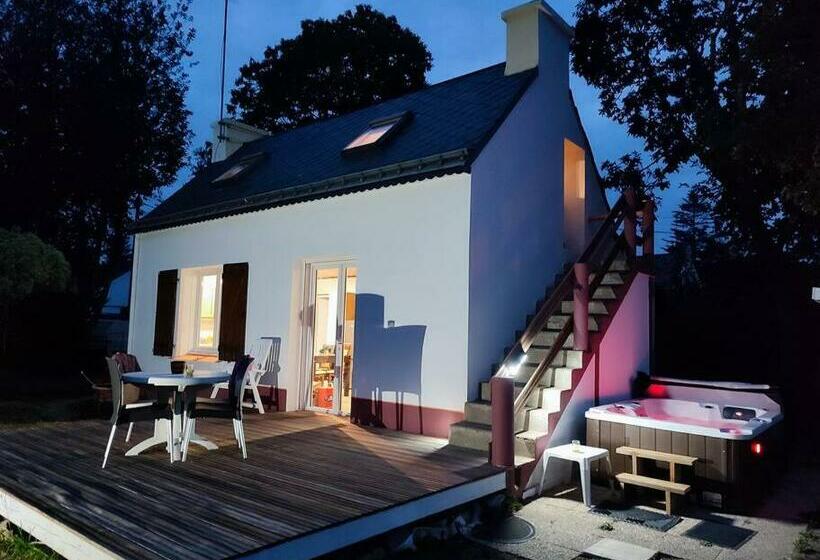 Le Repos De Pont Calleck Avec Jacuzzi