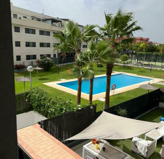 Apartamento Con Piscina Sanlucar