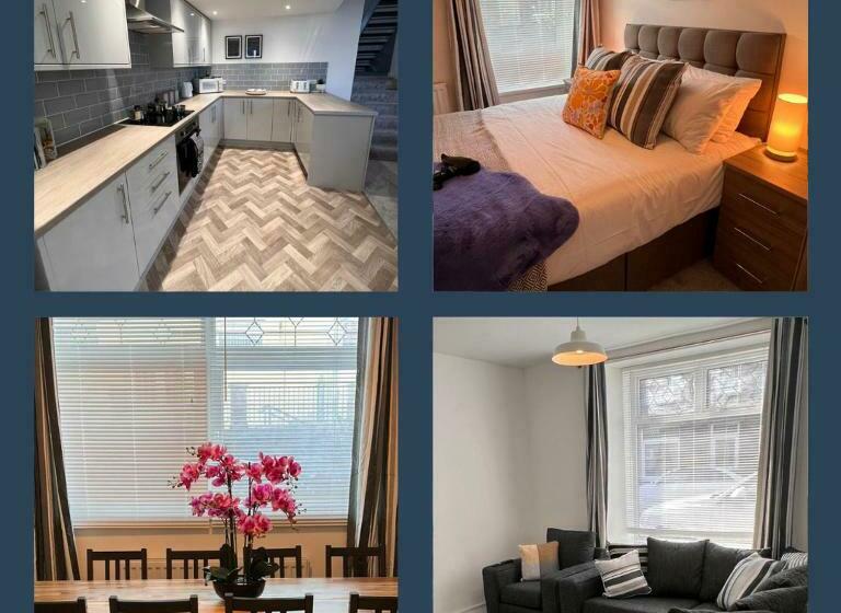 Stay At The Penn! 5 Bedroomed Home In Treharris