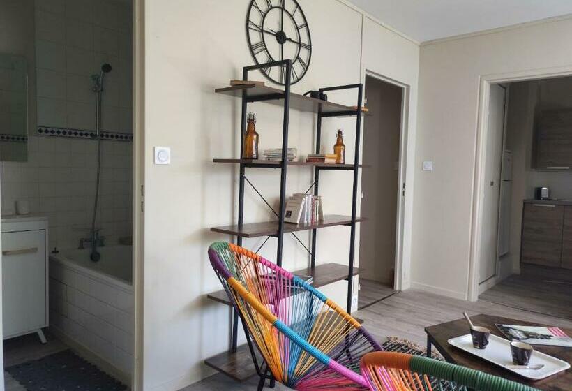 Studio Meublé Tourisme, Trois étoiles 34 M2 Refait à Neuf Résidence