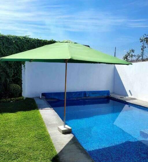 Amplia Eco Casa,alberca, Jardín,4 Hab,equipada