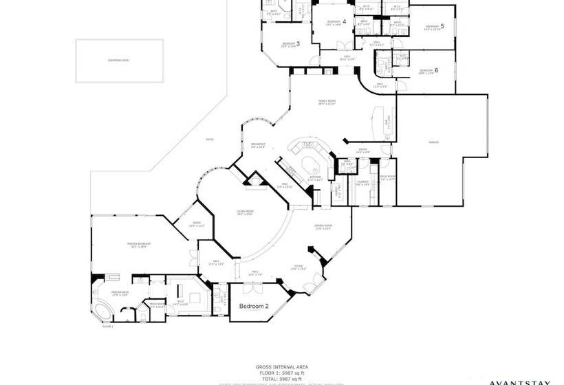 Farrier By Avantstay Spectacular 7br Mediterranean Style Estate W Pool